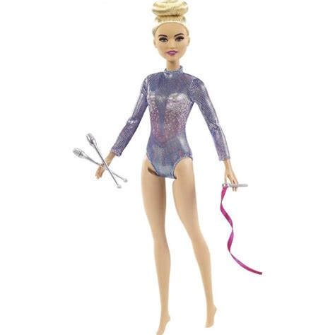 Barbie métier Gymnaste blonde Mon Bébé Calin