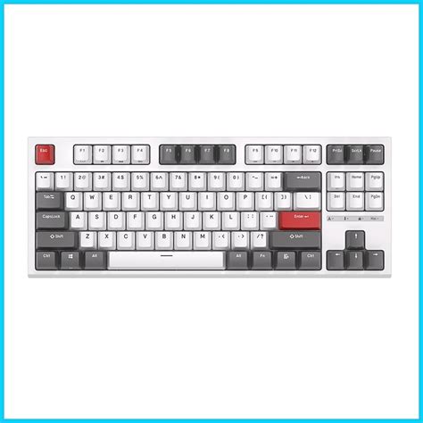 Royal Kludge Rk R Wired Tkl Rgb Hot Swappable Gaming Keyboard White Shopee Philippines