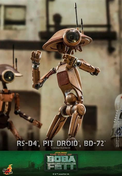 Hot Toys Releases Star Wars The Book Of Boba Fett Scale Droid Set