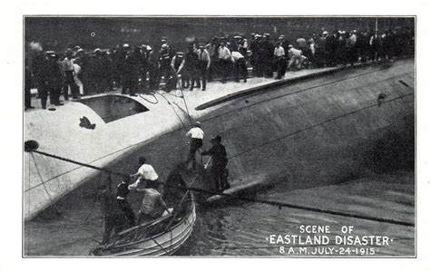 Eastland Disaster Chicago Illinois July 24 1915 Cardboard