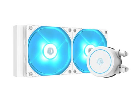 Id Cooling Auraflow X 240 Evo Snow Rgb Sync Aio Cpu Water Cooling