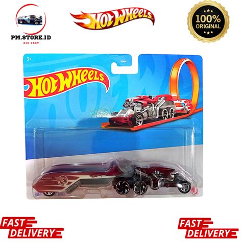 Jual Hot Wheels Ride Rider Rig Truck Angkut Mobil Trailer Original Mattel Hot Wheels Murah