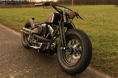 Biker Excalibur II Brown Bobber Shovelhead Im 1952 Starrahmen By