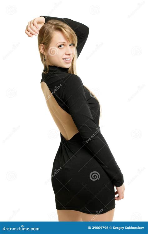 Playful Blonde Stock Photo Image Of Nice Elegant Figure
