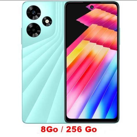 Infinix Hot 30 8GB Ram 256 GB Helio G88 Gaming 50 MP Dual Sim 5000 MAh GREEN Fiche