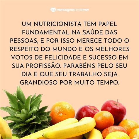 Mensagens Para O Dia Da Nutricionista - 6