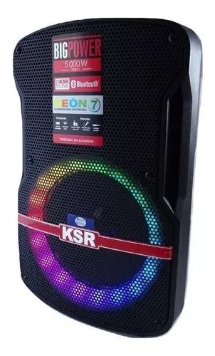 Bocina Bluetooth 8 Recargable Kaiser Msa 7908nd Fm Usb 5000w