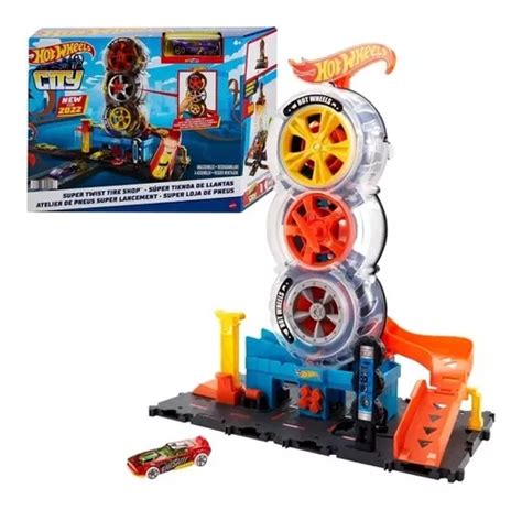 Pista Hot Wheels City Super Loja De Pneus Mattel Hdp R Em Sumar S O Paulo Mebuscar