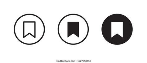 Bookmarks Phone Vector Icon Bookmark Internet Stock Vector Royalty