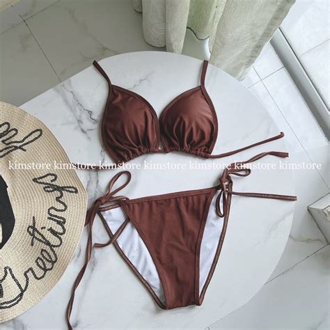 Bikini Basic B I M Nh Si U Sang Ch Nh Nhi U M U Shopee Vi T Nam