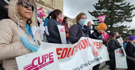 CUPE education support workers express deep concern over the Sask