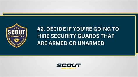 How To Hire A Security Guard Factors To Consider More Scout Security