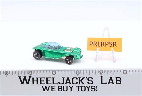 Beatnik Bandit Green Hot Wheels Redline Vintage Mattel RL Wheeljack S Lab