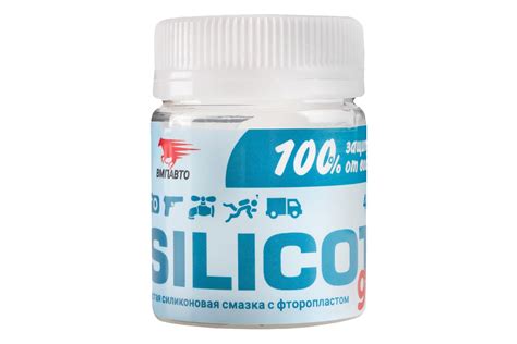 Смазка ВМПАВТО Silicot gel для резиновых и пластиковых механизмов ...