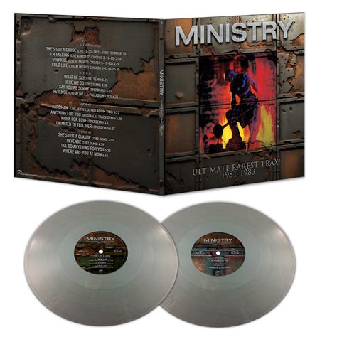 Ministry - Ultimate Rarest Tracks (Silver Double Vinyl)