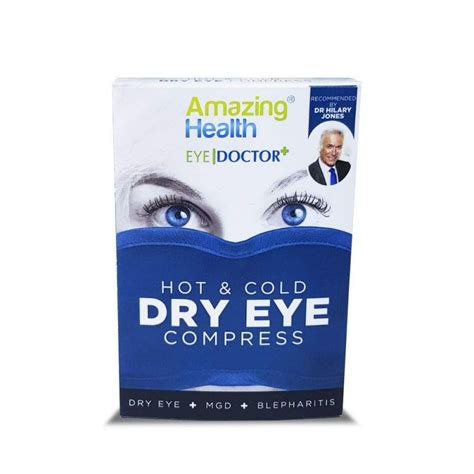 Amazing Health The Body Doctor Hot Eye Mask Compress Heat Bag For Dry Eye Blepharitis Mgd