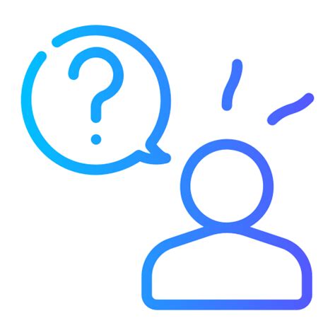 Difficulties Generic gradient outline icon