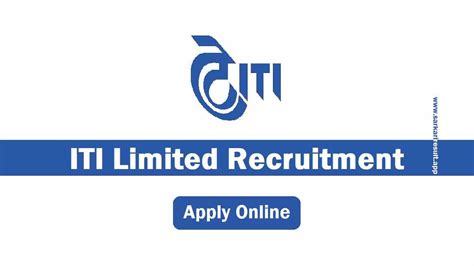 Iti Limited Recruitment Walk In Interview Engineer Post