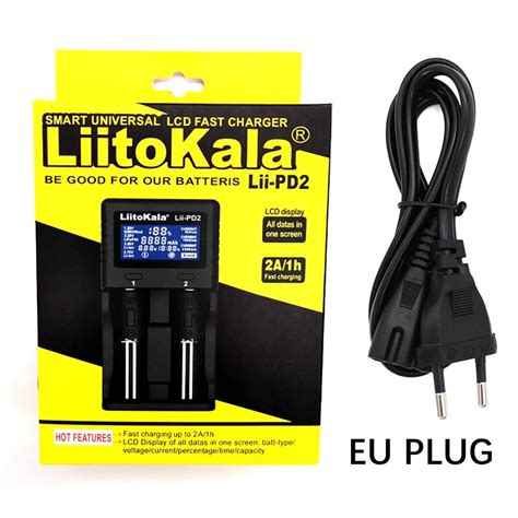 Liitokala Lii-PD2 Batterij Oplader Voor 18650 2665... – Grandado