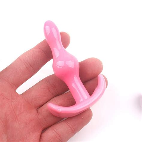Plug Anal Flexivel De Silicone Rosa Libb Sex Toys Importadora Atacado Sex Shop
