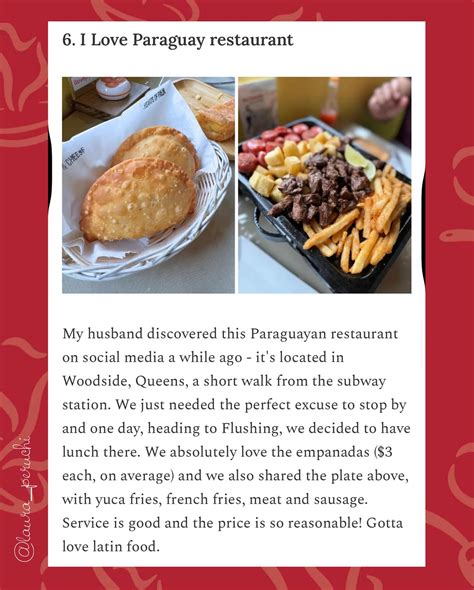 I Love Paraguay Restaurant | New York NY