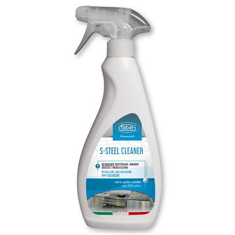 S-STELL CLEANER – Specific cleaner for steel daily cleaning – Faber