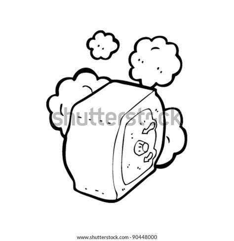 Bank Safe Cartoon Stock Vector Royalty Free 90448000 Shutterstock