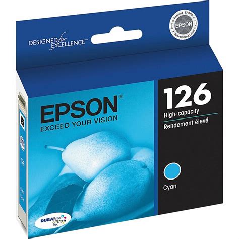 Epst126220s Epson Durabrite 126 Original Ink Cartridge Inkjet Cyan 1 Each Office