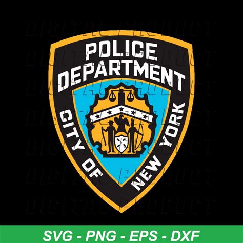 Police Badge Svg Nypd Badge Svg Police Svg Inspire Uplift