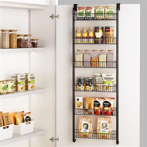 Amazon Tier Spice Rack Organizer With Door Hook Wall Mounted