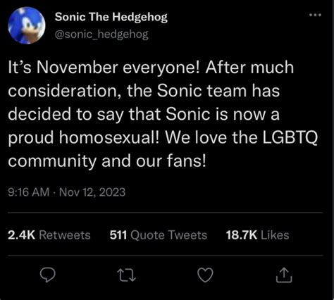 Sonic Is Gay Fandom