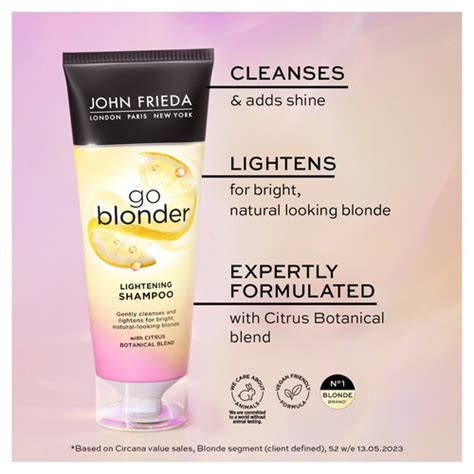 John Frieda Sheer Blonde Go Blonder Shampoo Morrisons Online Groceries Offers