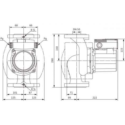 Циркуляционный насос Wilo TOP-S 50/10 DM PN6/10 (3~400/230 V) 2165532 ...