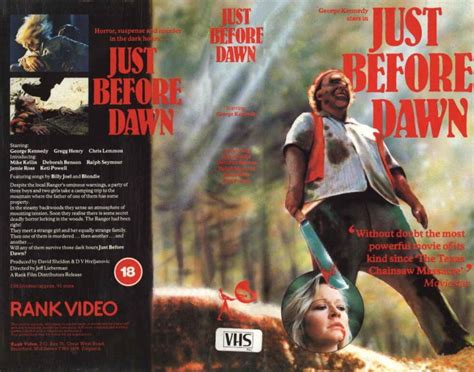 Just Before Dawn 1981 The Visuals The Telltale Mind