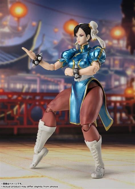 Street Fighter S H Figuarts Akční Figure Chun Li Outfit 2 15 Cm