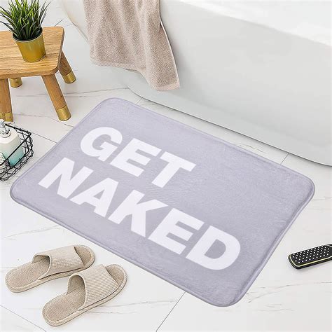 TAPETE DE BANHEIRO GET NAKED 40X60CM Seanite Mochilas Malas E Kits Escolares