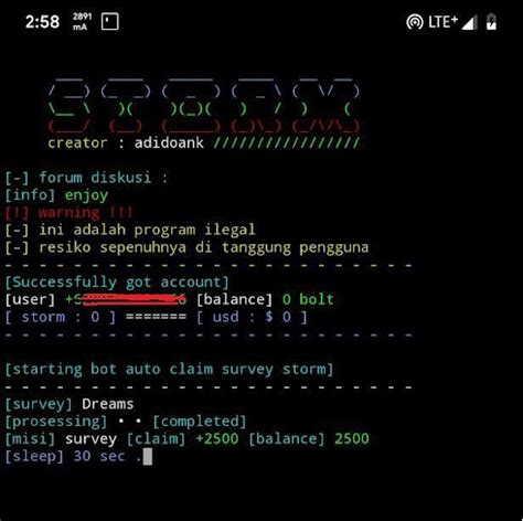 Cara Nuyul Storm Play Menggunakan Termux UPDATE Kang Nuyul