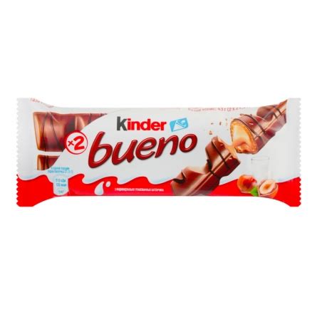 Вафли Kinder Bueno 43г, цена: 154 руб. доставка продуктов в Курортном ...