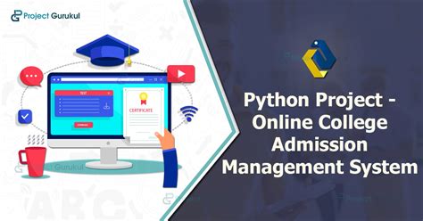 Online College Admission Management System Python Project Project Gurukul