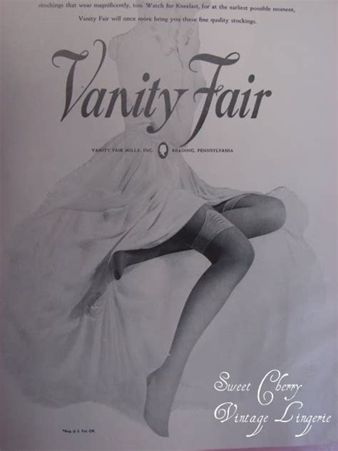 Sweet Vintage Designs Vanity Fair Lingerie