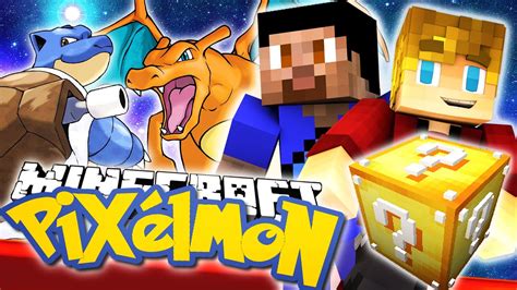 Minecraft Lucky Block New Pixelmon Challenge W Lachlan Vikk YouTube