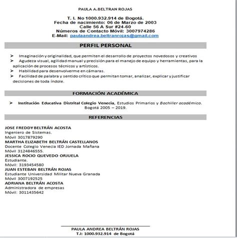 a professional resume with no work experience on the page, it is not ... 