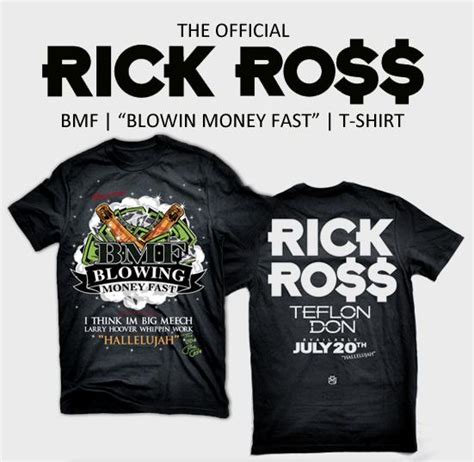 The Colest Rick Rosss Bmf T Shirts