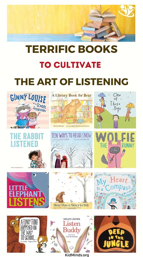 excellent picture books  cultivate  art  listening kidminds