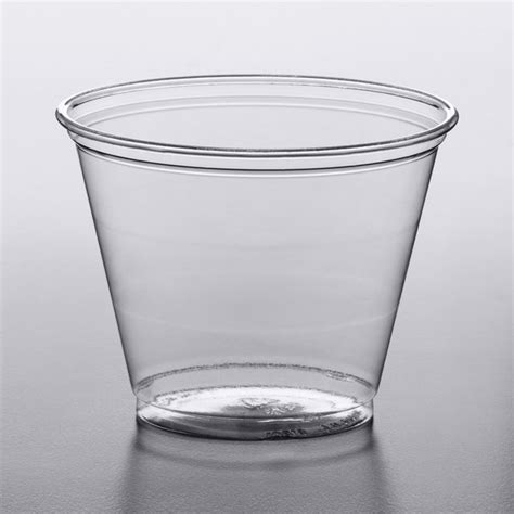 Solo Ultra Clear Tp R Oz Clear Pet Plastic Squat Cold Cup Pack