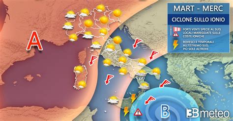 Meteo In Settimana Italia Alle Prese Con Vortice Mediterraneo E