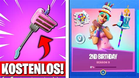 🎁neue Kostenlose Items In Fortnite Bekommen 🎁 Fortnite 2 Geburtstag