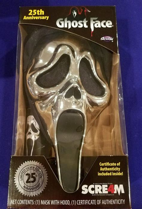 Scream Th Anniversary Ghost Face Mask