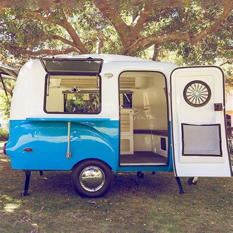 Happier camper is a vw minibus inspired trailer with a modular interior ...