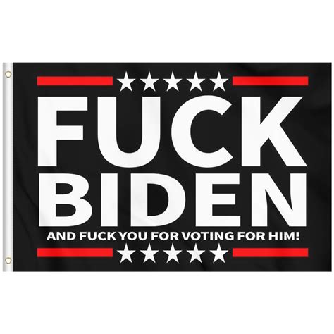 KENPMA Fuck Biden Flag 3x5 Ft Wall Banners Home House Garden Porch Sign Yard Lawn Decorative